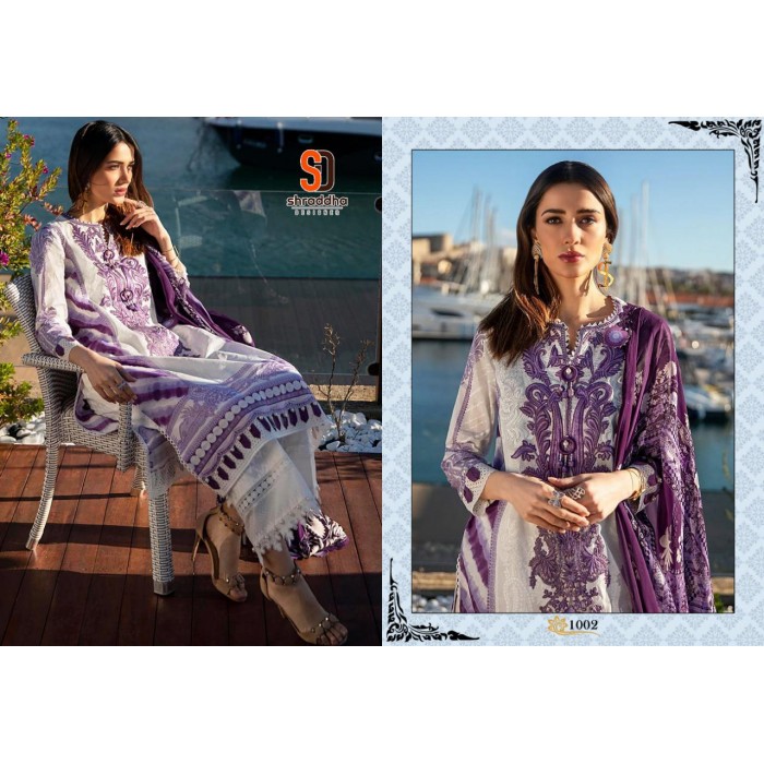 Shraddha Sana Safinaz 2022 Vol 4 Cotton Pakistani Salwar Suits